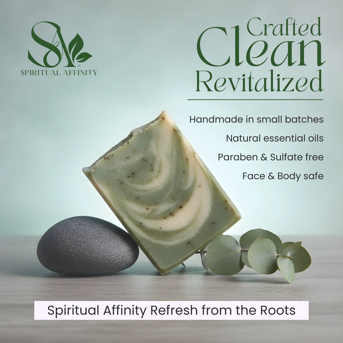 Regenerate Woodsy Bergamot Eucalyptus Bar