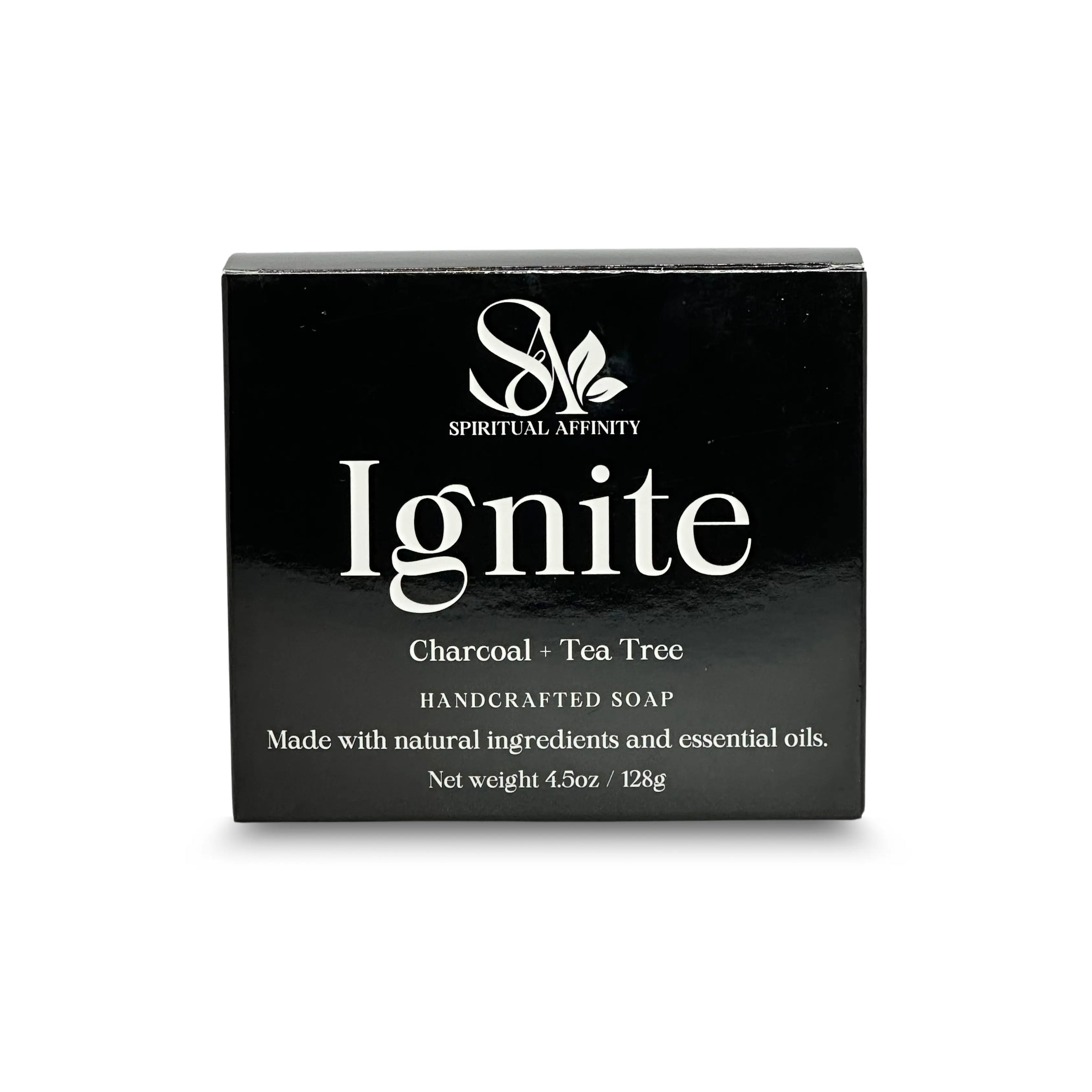 Ignite Charcoal & Tea Tree Bar - Spiritual Affinity