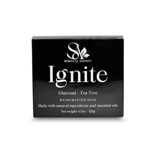 Ignite Charcoal & Tea Tree Bar - Spiritual Affinity