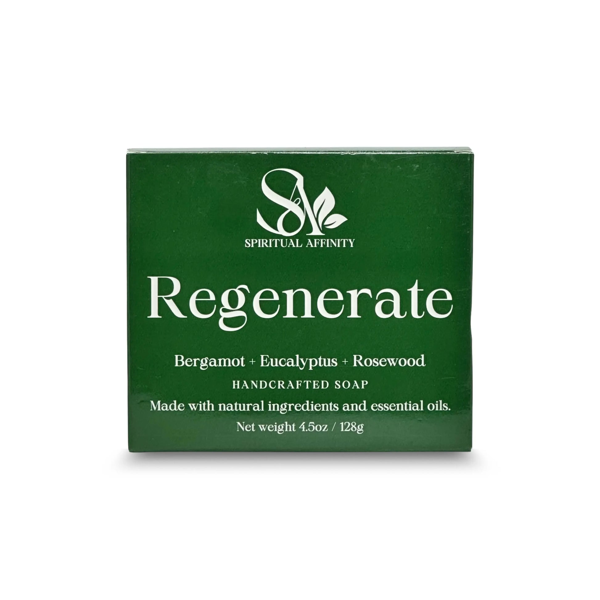 Regenerate Woodsy Bergamot Eucalyptus Bar - Spiritual Affinity