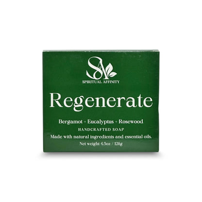 Regenerate Woodsy Bergamot Eucalyptus Bar - Spiritual Affinity