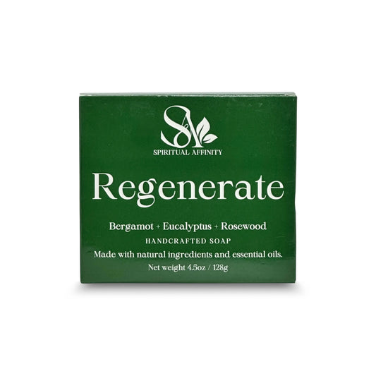 Regenerate Woodsy Bergamot Eucalyptus Bar - Spiritual Affinity