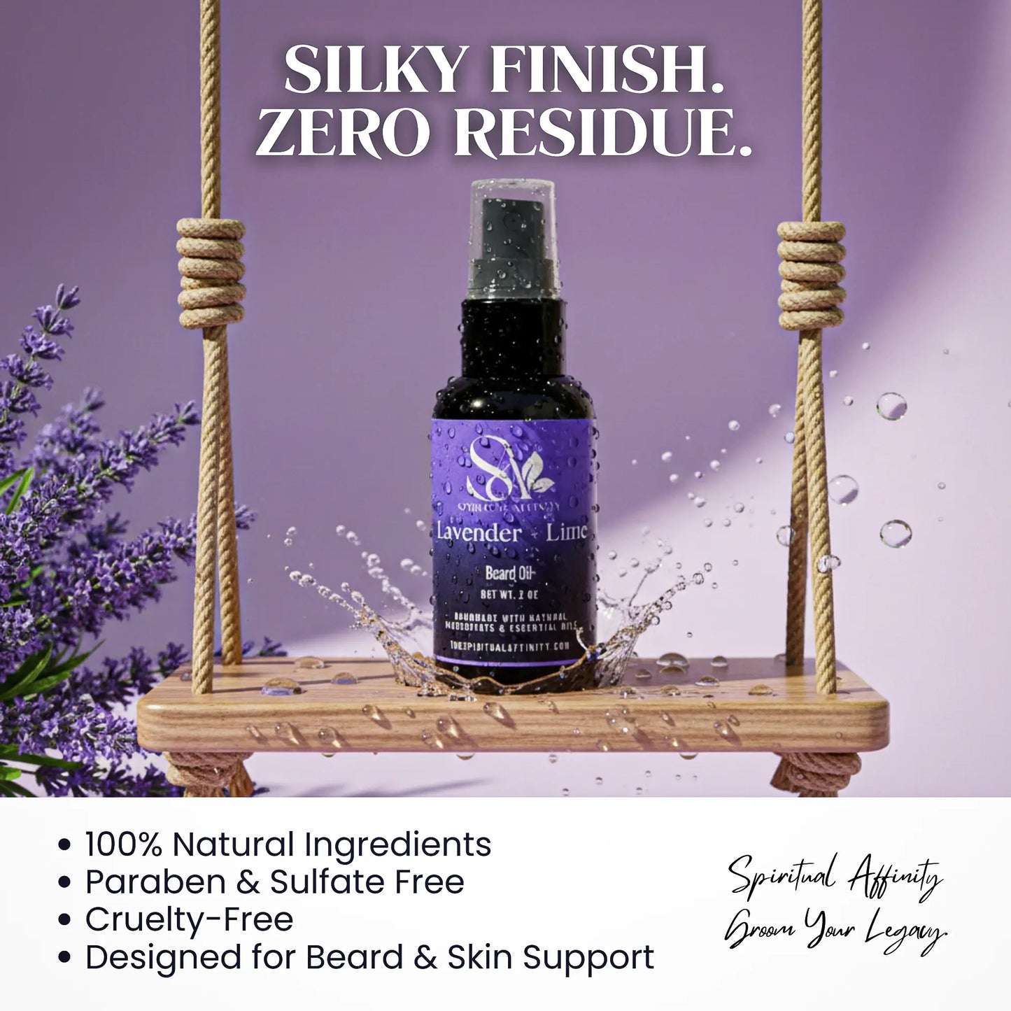 Refined - Lavender & Lime Beard Oil