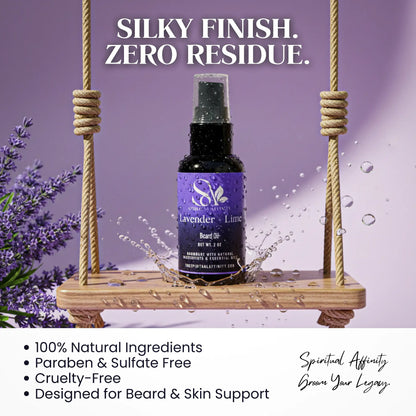 Refined - Lavender & Lime Beard Oil