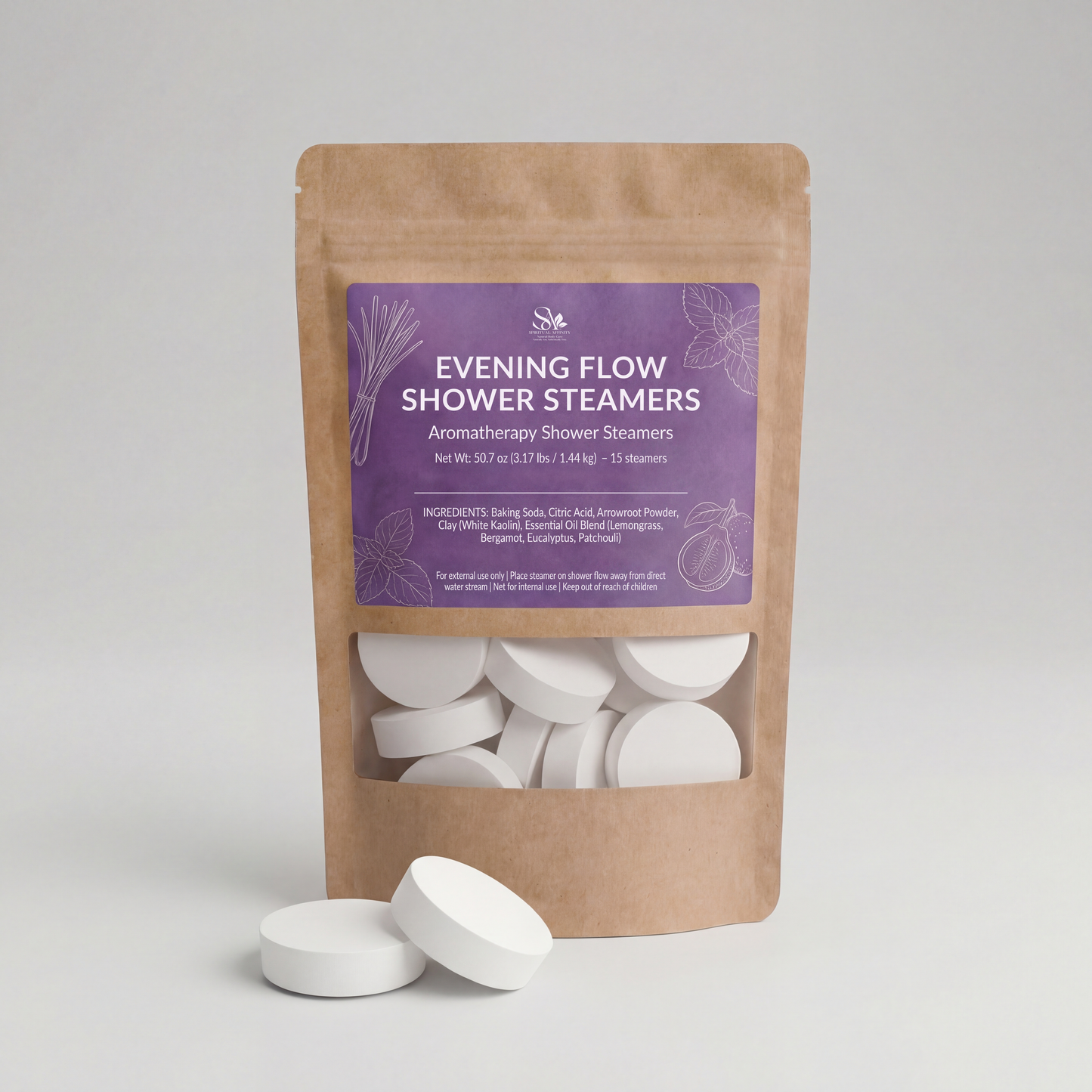 Evening Flow Shower Steamers.