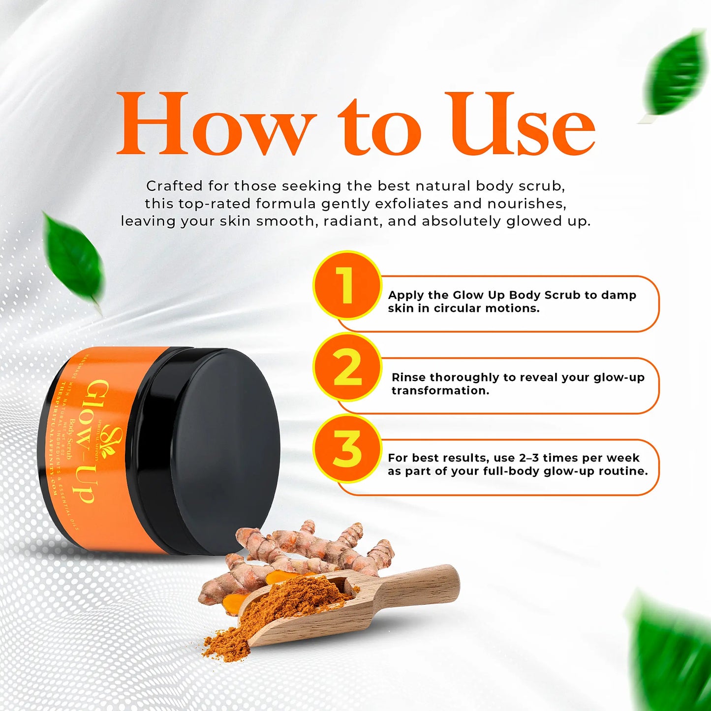 Glow Up Body Scrub - 8oz