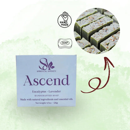 ASCEND - Lavender Eucalyptus Sea Moss Bar - Spiritual Affinity