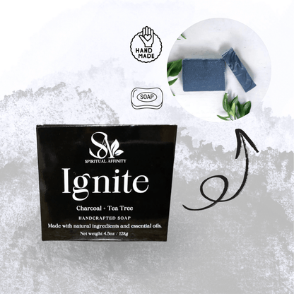 Ignite Charcoal & Tea Tree Bar - Spiritual Affinity