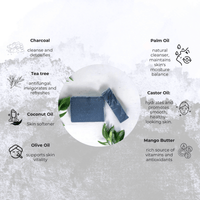 Ignite Charcoal & Tea Tree Bar - Spiritual Affinity