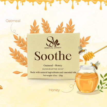 Soothe Oatmeal & Honey Bar - Spiritual Affinity